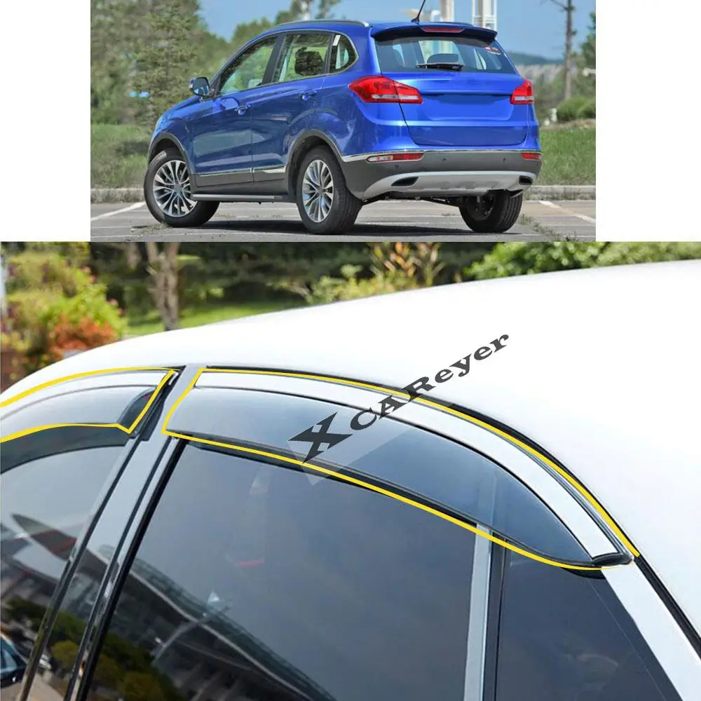 For CHERY Tiggo5 Tiggo 5 2014 2015 2016 2017 2018 Car Body Styling Sticker Plastic Window Glass Wind Visor Rain/Sun Guard Vent
For CHERY Tiggo5 Tiggo 5 2014 2015 2016 2017 2018 Car Body Styling Sticker Plastic Window Glass Wind Visor Rain/Sun Guard Vent