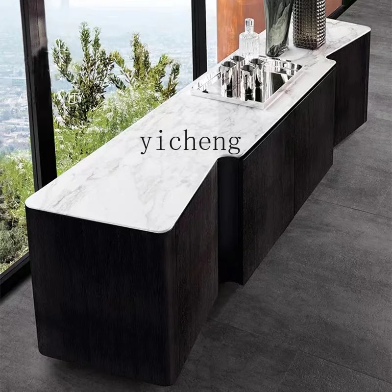 TQQ marble dining side cabinet floor-to-ceiling kitchen entrance cabinet stainless steel solid wood storage locker
TQQ marble dining side cabinet floor-to-ceiling kitchen entrance cabinet stainless steel solid wood storage locker
