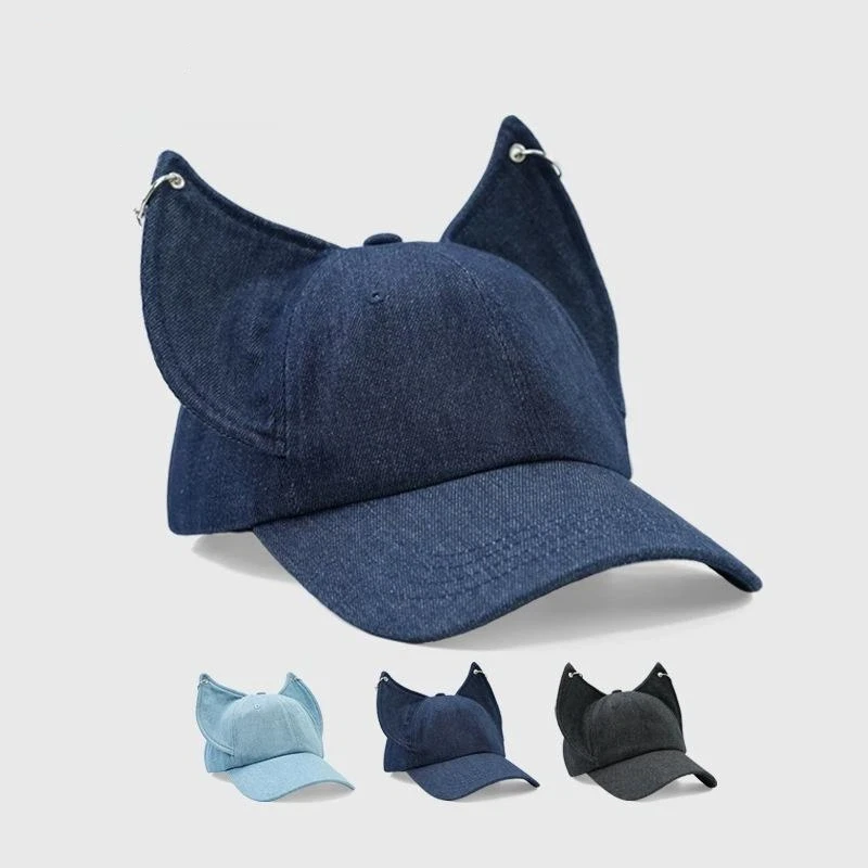 Бейсболка с острыми лисьими ушками, джинсовый ковбойский стиль для моды в стиле хип-хоп, регулируемая шляпа унисекс с металлическими деталями
Бейсболка с острыми лисьими ушками, джинсовый ковбойский стиль для моды в стиле хип-хоп, регулируемая шляпа унисекс с металлическими деталями