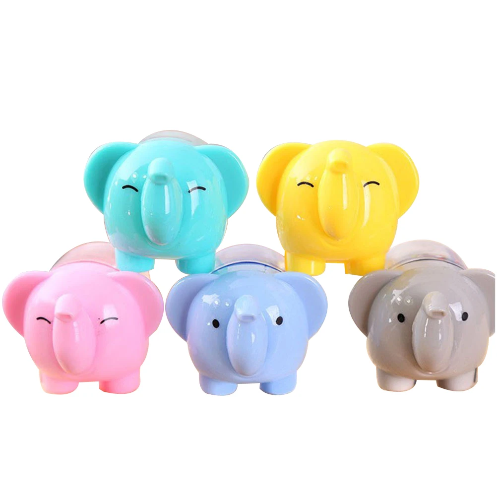 10pcs Plastic Cartoon Elephant Pencil Sharpener Students Stationery Supplies for Kids Children (Mixed Color)
10pcs Plastic Cartoon Elephant Pencil Sharpener Students Stationery Supplies for Kids Children (Mixed Color)
