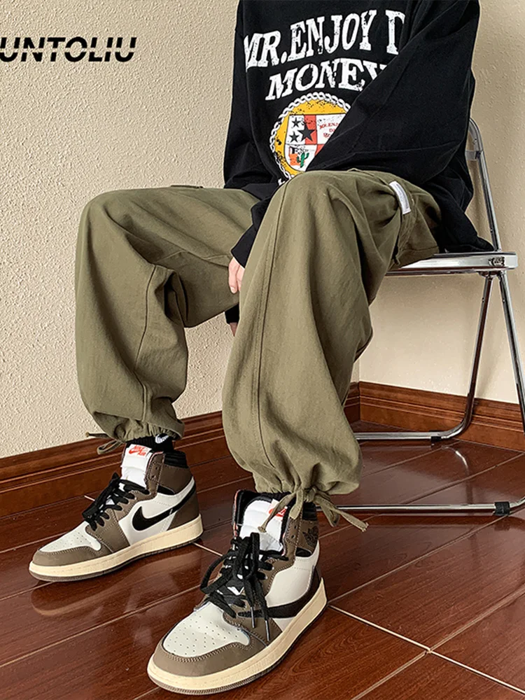 Military een Work Pants Loose Fit Low Waist Long Trousers Youthful Energy Sle Streetwear Summer Thin Cuffed American Retr...
Military een Work Pants Loose Fit Low Waist Long Trousers Youthful Energy Sle Streetwear Summer Thin Cuffed American Retr...