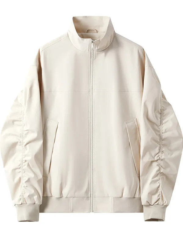 High Quali Men's Casual Workwear Jaet American Retro Sle Pilot Coat Waterproof Stand Fit Polyester Fiber Long Sve
High Quali Men's Casual Workwear Jaet American Retro Sle Pilot Coat Waterproof Stand Fit Polyester Fiber Long Sve