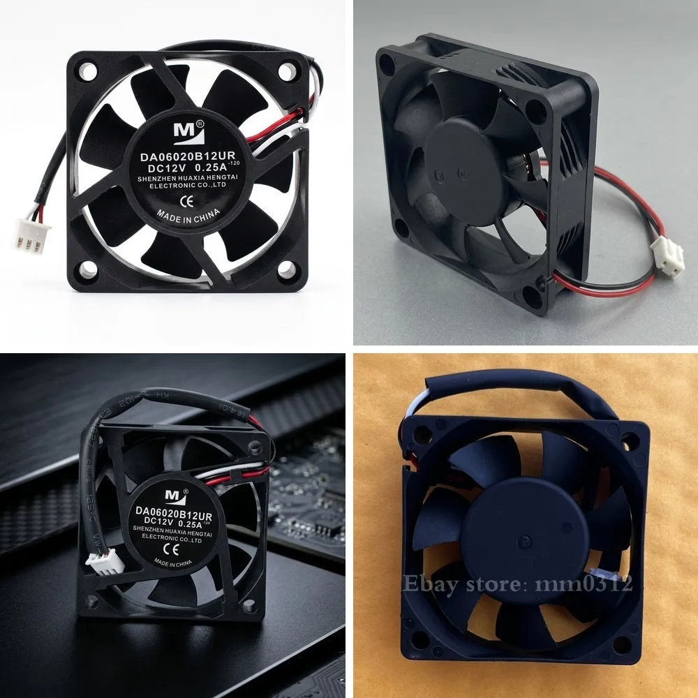 For New DA06020B12UR-120 6020 DC 12V 0.25A 6CM three wire cooling fan
For New DA06020B12UR-120 6020 DC 12V 0.25A 6CM three wire cooling fan