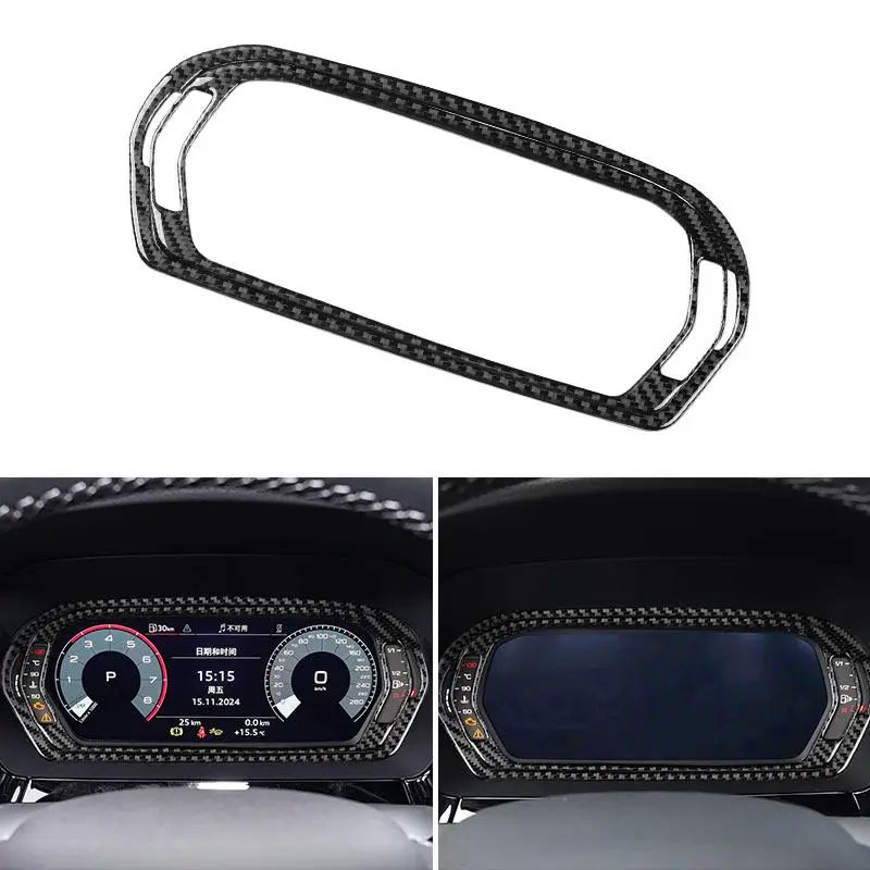 For Audi A3 8Y S3 2021-2025 Car Dashboard Speedometer Instrument Surround Panel Cover Sticker Trim Soft Carbon Fiber Accessories
For Audi A3 8Y S3 2021-2025 Car Dashboard Speedometer Instrument Surround Panel Cover Sticker Trim Soft Carbon Fiber Accessories