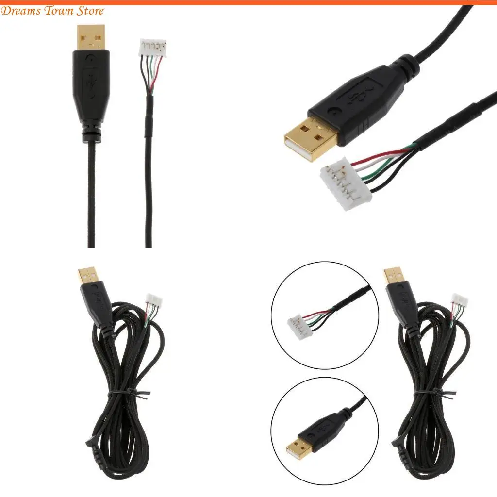 HX6A 2,25 м мягкая прочная линия мыши USB -проволока мыши DIY DIY замена для NAGA 201
HX6A 2,25 м мягкая прочная линия мыши USB -проволока мыши DIY DIY замена для NAGA 201