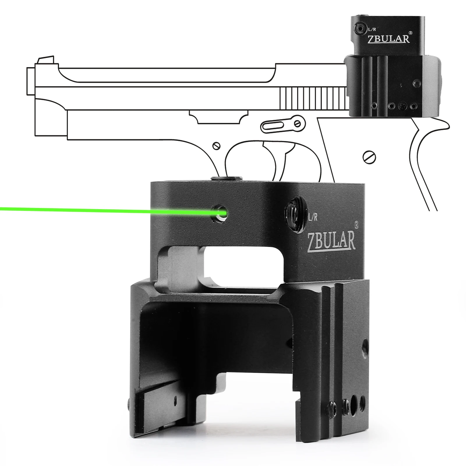 2 Mile Laser Sights Range Slide Racker Jacker Compatiblewith Glock 17, 19, 19X, 26, PSA Dagger, and More with Improved Slide Gri
2 Mile Laser Sights Range Slide Racker Jacker Compatiblewith Glock 17, 19, 19X, 26, PSA Dagger, and More with Improved Slide Gri