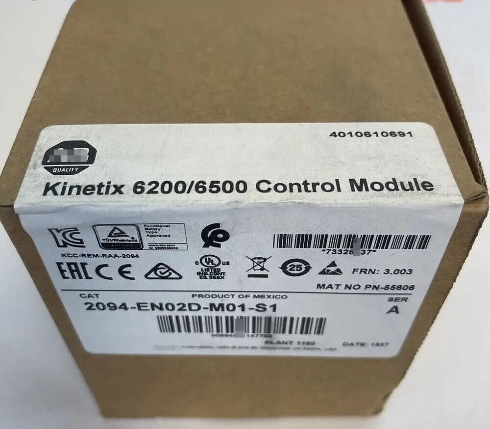 Новинка 2094-EN02D-M01-S1 /A EtherNet/IP безопасный контроль скорости 2094EN02DM01S1 1 шт.
Новинка 2094-EN02D-M01-S1 /A EtherNet/IP безопасный контроль скорости 2094EN02DM01S1 1 шт.