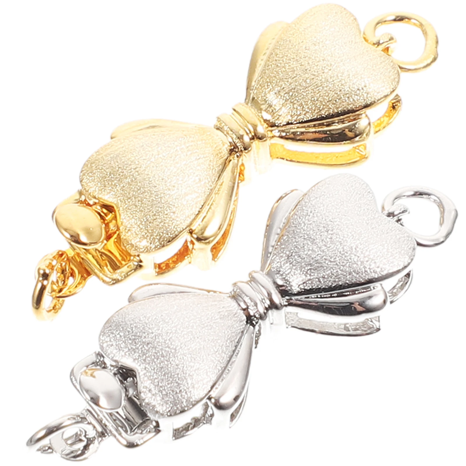 2 Pcs Closure Clasps Bracelet Supply Jewelry Making Necklace Closures Connector
2 Pcs Closure Clasps Bracelet Supply Jewelry Making Necklace Closures Connector