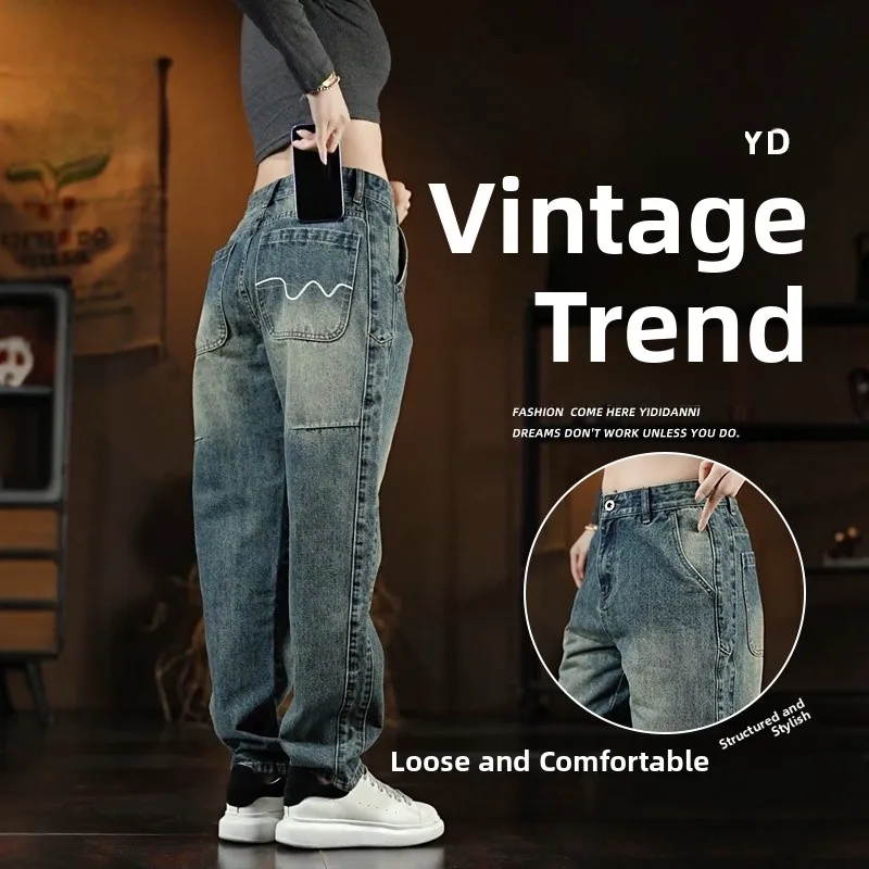 Мужские зимние джинсы-харланы с подкладкой, прямые брюки из хлопка, повседневные, удлиненные, с прямым кроем, с небольшим углом наклона штанин
Мужские зимние джинсы-харланы с подкладкой, прямые брюки из хлопка, повседневные, удлиненные, с прямым кроем, с небольшим углом наклона штанин