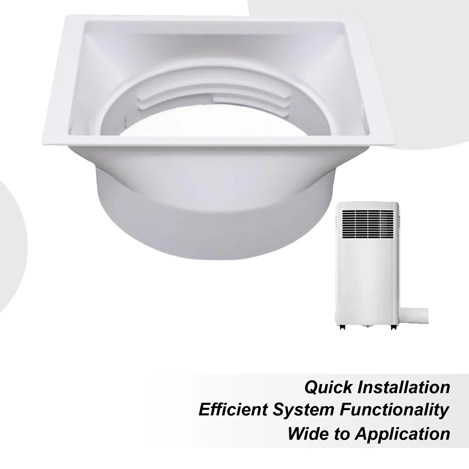 Портативный соединитель шланга переменного тока, 5,9-дюймовый соединитель выхлопного шланга кондиционера, удлинитель соединения со стрелкой по часовой стрелке и против часовой стрелке
Портативный соединитель шланга переменного тока, 5,9-дюймовый соединитель выхлопного шланга кондиционера, удлинитель соединения со стрелкой по часовой стрелке и против часовой стрелке