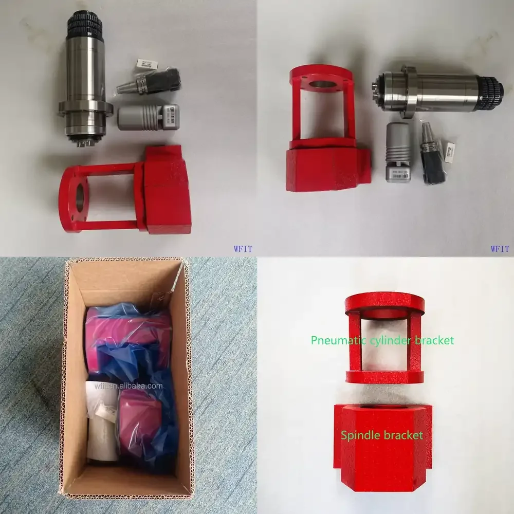 Nature Cooling Automatic Tool Change CNC BT30 90mmOD 12000rpm High Speed Belt Driven Spindle Kit
Nature Cooling Automatic Tool Change CNC BT30 90mmOD 12000rpm High Speed Belt Driven Spindle Kit