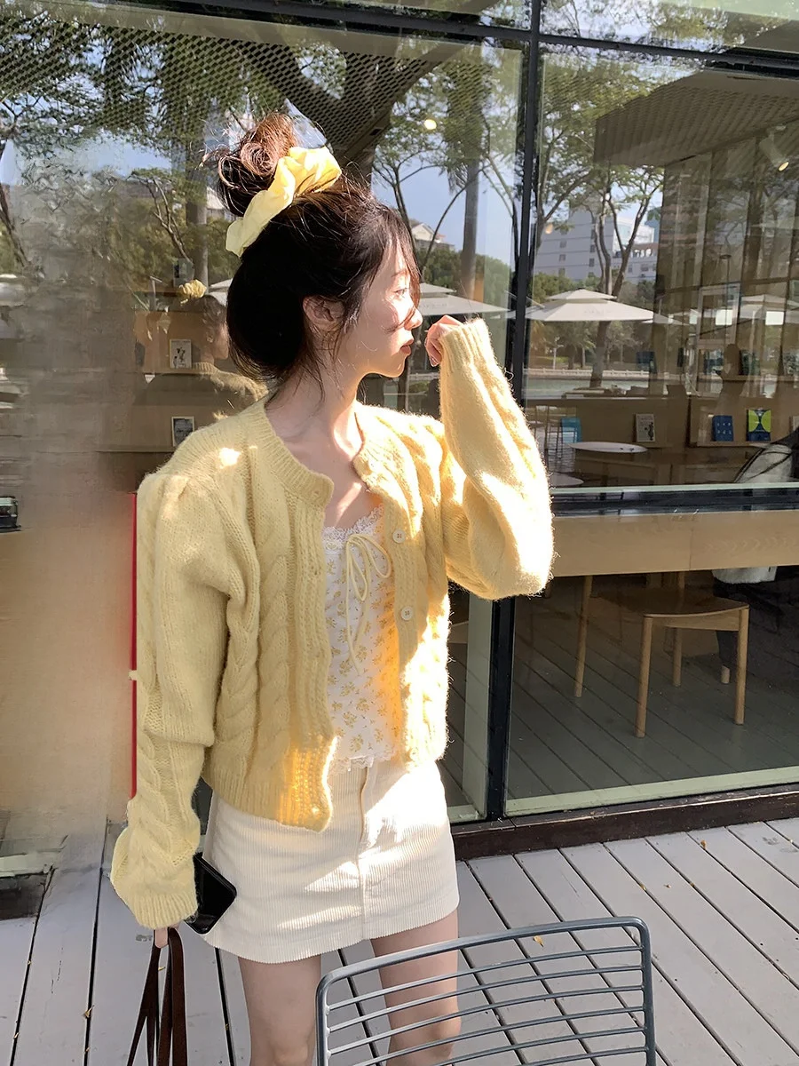 Вязаный кардиган Sinbounboun Candy Colored для женщин, свободный крой, с длинными рукавами, для многослойных образов
Вязаный кардиган Sinbounboun Candy Colored для женщин, свободный крой, с длинными рукавами, для многослойных образов