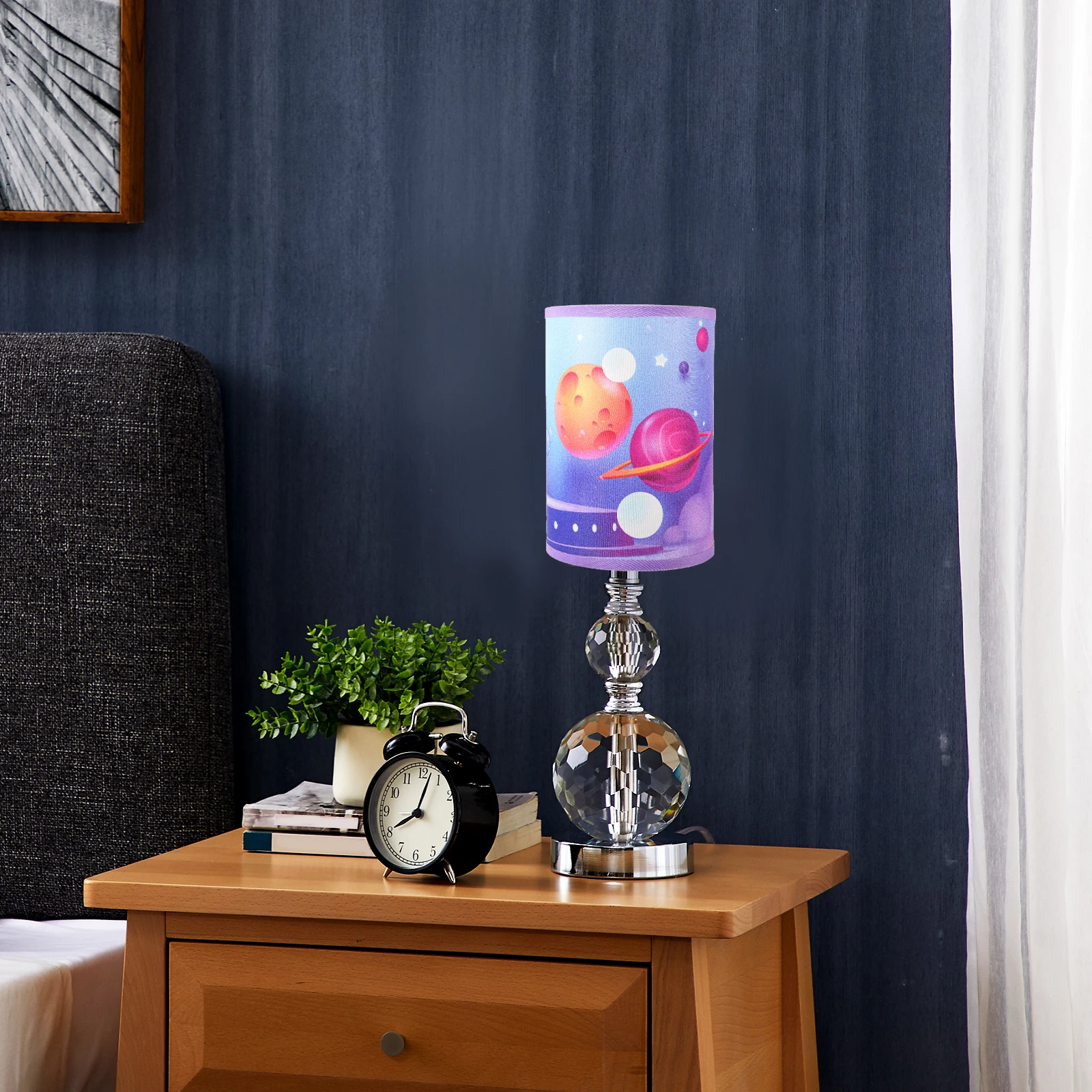 Space Lamp Shade For Kids Bedroom Cute Cartoon Fabric Lampshade Table Floor Light Cover, Kids Room Decor Lighting
Space Lamp Shade For Kids Bedroom Cute Cartoon Fabric Lampshade Table Floor Light Cover, Kids Room Decor Lighting