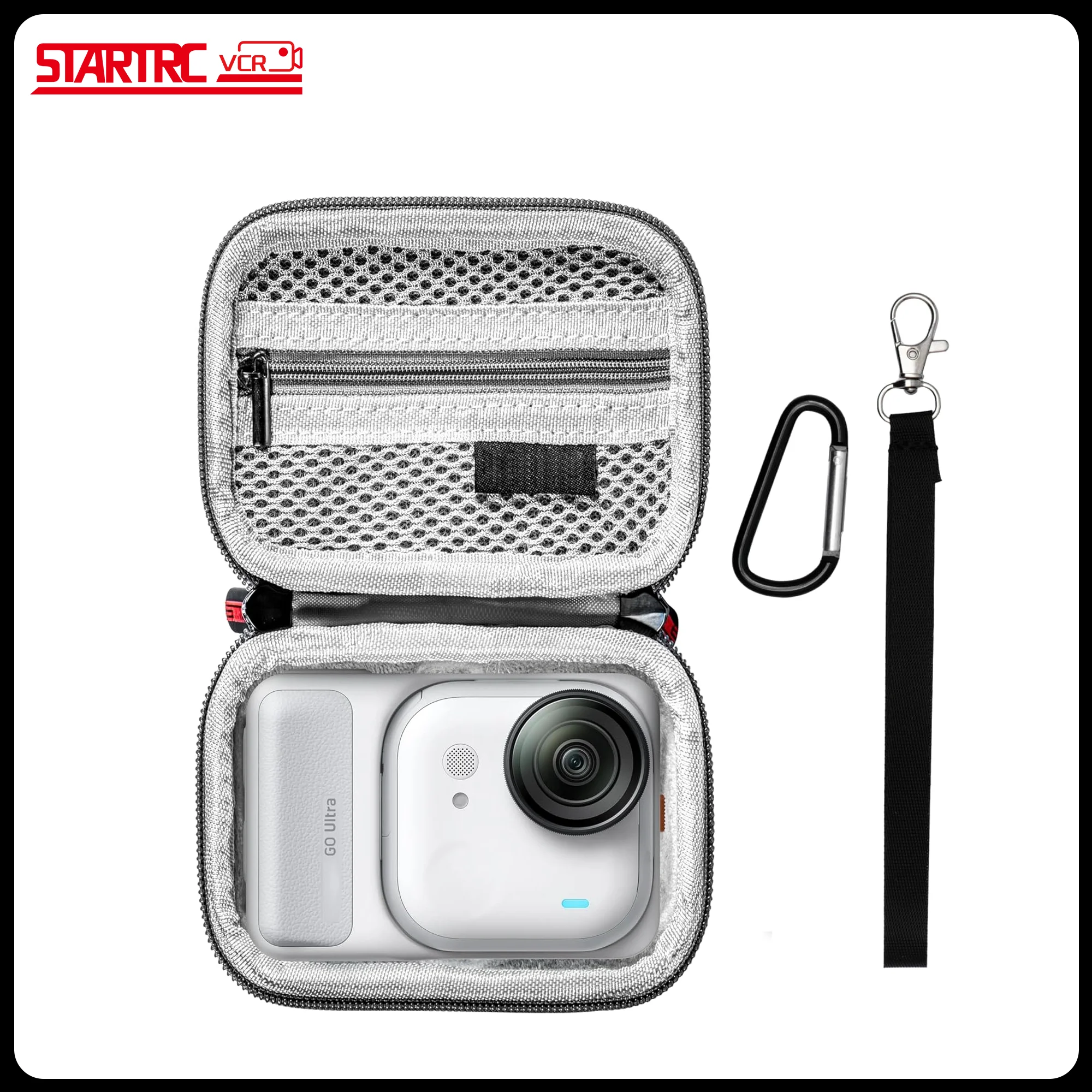 Mini Carrying Case for Insta360 GO Ultra Hard Shell Lens PU Cover Protection Storage Bag Wrist Strap Action Camera Accessories
Mini Carrying Case for Insta360 GO Ultra Hard Shell Lens PU Cover Protection Storage Bag Wrist Strap Action Camera Accessories