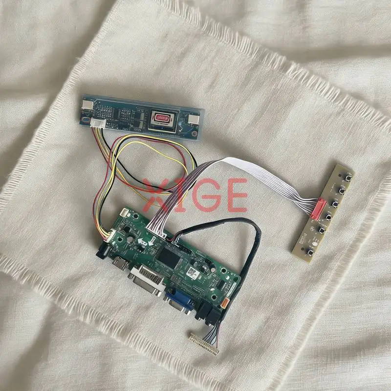 Matrix Controller Drive Board Fit M190A1 M190PW01 TM190MCS01 MT190AW02 1440*900 LVDS 30-Pin HDMI+DVI+VGA 1440x900 2-CCFL DIY Kit
Matrix Controller Drive Board Fit M190A1 M190PW01 TM190MCS01 MT190AW02 1440*900 LVDS 30-Pin HDMI+DVI+VGA 1440x900 2-CCFL DIY Kit