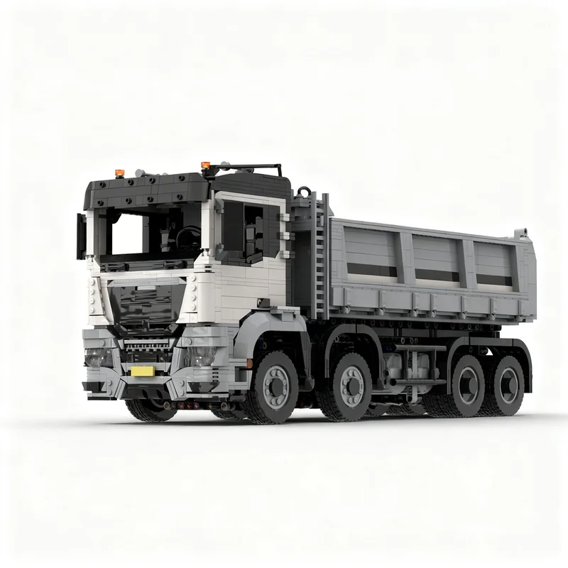NEW 3933PCS MOC Technology Man Tgs 8X8 Dump Truck White Model DIY Creative Assembly Building Blocks Display Birthday Gift Set
NEW 3933PCS MOC Technology Man Tgs 8X8 Dump Truck White Model DIY Creative Assembly Building Blocks Display Birthday Gift Set