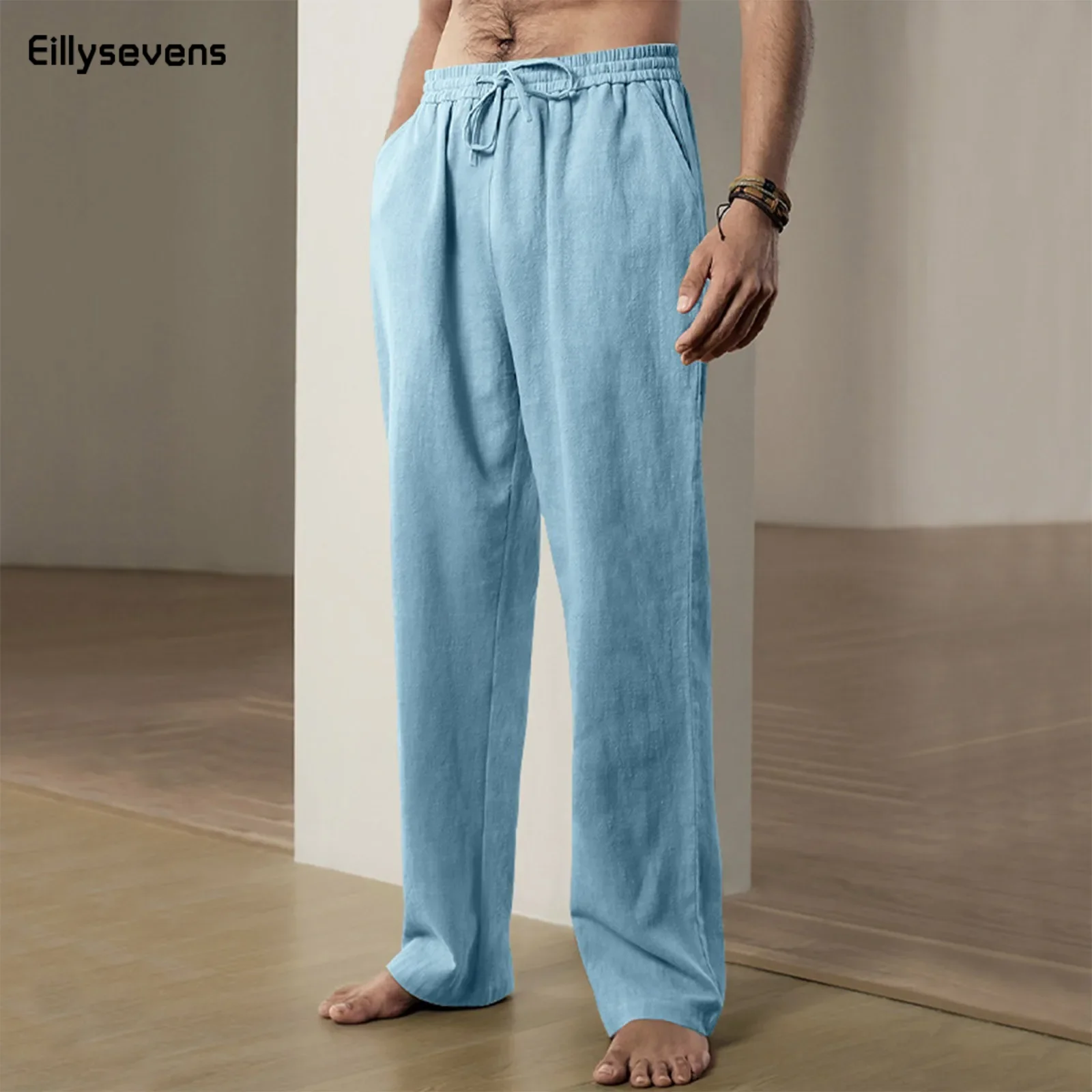New Linen Wide Men Pants Korean Trousers Oversize Linens Streetwear Male Spring Summer Yoga Pants Casual Men Clothing Sweatpants
New Linen Wide Men Pants Korean Trousers Oversize Linens Streetwear Male Spring Summer Yoga Pants Casual Men Clothing Sweatpants