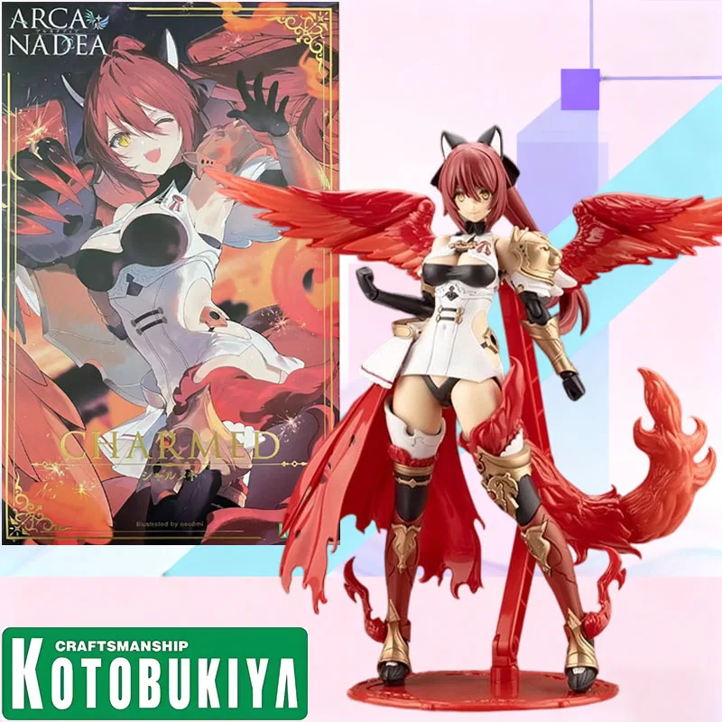 Коллекционная фигурка Kotobukiya Arcanadea Charmed, 165 мм, пластиковый конструктор, высокоподвижная фигурка девушки в броне с прозрачными крыльями и аксессуарами
Коллекционная фигурка Kotobukiya Arcanadea Charmed, 165 мм, пластиковый конструктор, высокоподвижная фигурка девушки в броне с прозрачными крыльями и аксессуарами