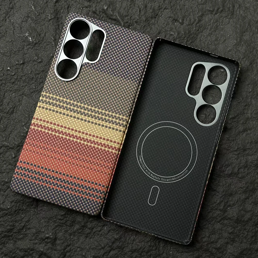 Real Aramid Fiber Case for Samsung Galaxy S25 Ultra for Magsafe Magnetic Carbon Fiber Cover for Galaxy S25Ultra Luxury Case
Real Aramid Fiber Case for Samsung Galaxy S25 Ultra for Magsafe Magnetic Carbon Fiber Cover for Galaxy S25Ultra Luxury Case