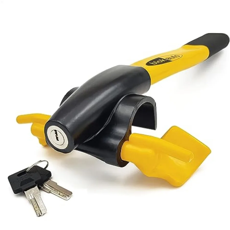 9595 Car Steering Wheel Lock Anti-Theft Device Visible and Deterrent Spoke Placement Push Locking Universal Steering Wheel Lock
9595 Car Steering Wheel Lock Anti-Theft Device Visible and Deterrent Spoke Placement Push Locking Universal Steering Wheel Lock