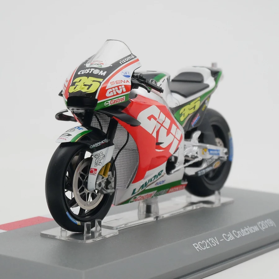 Литая модель автомобиля из сплава в масштабе 1:18 GP 2019 RC213V Cal Crutchlow, Классическая модель мотоцикла, подарок, статический дисплей
Литая модель автомобиля из сплава в масштабе 1:18 GP 2019 RC213V Cal Crutchlow, Классическая модель мотоцикла, подарок, статический дисплей