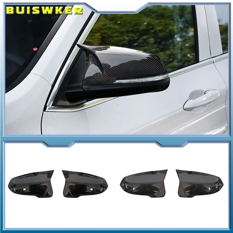 Carbon Fiber Look Black Rearview Mirror cover for BMW F44 F40 G29 2020+ F48 F49 F52 2019-2020 For X2 F39 Toyota Supra 2019-2020
Carbon Fiber Look Black Rearview Mirror cover for BMW F44 F40 G29 2020+ F48 F49 F52 2019-2020 For X2 F39 Toyota Supra 2019-2020