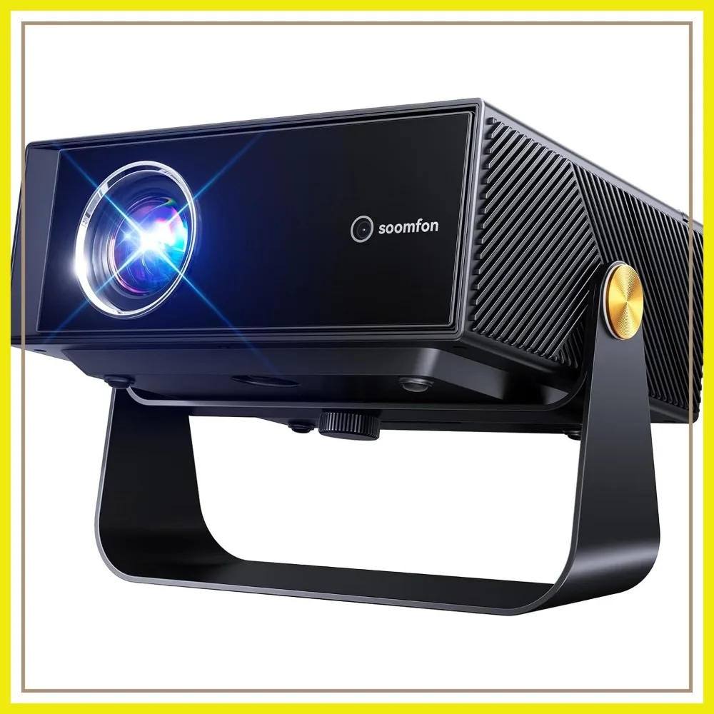 Smart Projector 1080P Native WiFi Bluetooth Auto Focus Keystone 150" Screen Outdoor Movie Projector for Home
Smart Projector 1080P Native WiFi Bluetooth Auto Focus Keystone 150" Screen Outdoor Movie Projector for Home
