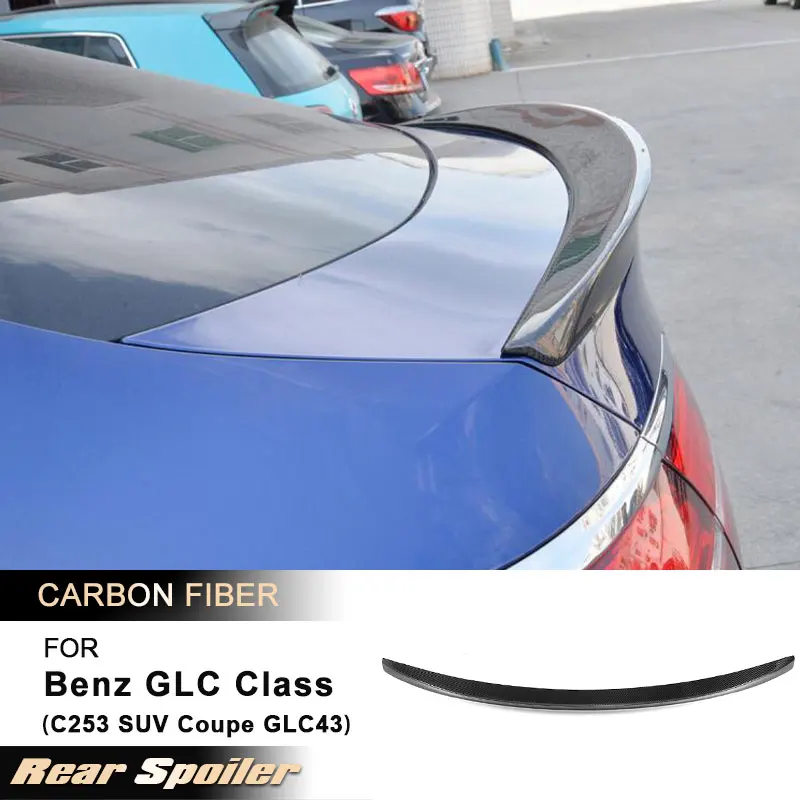 Car Rear Trunk Spoiler Wings for Mercedes Benz GLC Class C253 SUV Coupe GLC43 AMG 2016-2018 Rear Spoiler Wing Lip Carbon Fiber
Car Rear Trunk Spoiler Wings for Mercedes Benz GLC Class C253 SUV Coupe GLC43 AMG 2016-2018 Rear Spoiler Wing Lip Carbon Fiber