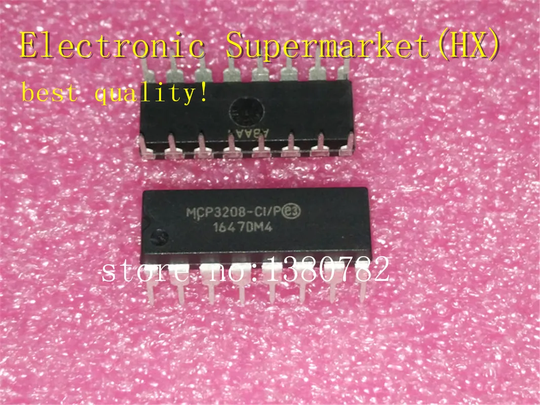 New original special price spot 20pcs/lots MCP3208-CI/P MCP3208 DIP-16 New original IC In stock!
New original special price spot 20pcs/lots MCP3208-CI/P MCP3208 DIP-16 New original IC In stock!