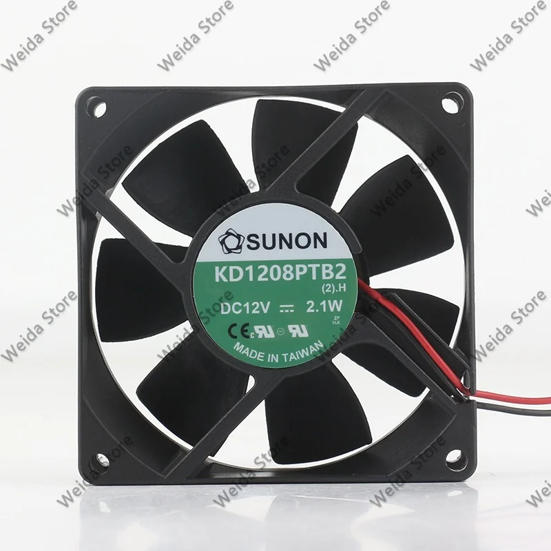 cooling fan Sunon DC 12V 2.1W 8025 80X80X25MM 8CM AC EC silent double ball bearing chassis dual-wire KD1208PTB2(2).H
cooling fan Sunon DC 12V 2.1W 8025 80X80X25MM 8CM AC EC silent double ball bearing chassis dual-wire KD1208PTB2(2).H