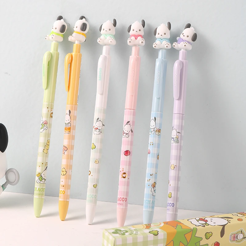 Sanrio Pachacco гелевые ручки, милая Покка, пухлая, вращающаяся, подпись, нейтральная ручка, шариковая ручка, офисные и школьные принадлежности, канцелярские принадлежности
Sanrio Pachacco гелевые ручки, милая Покка, пухлая, вращающаяся, подпись, нейтральная ручка, шариковая ручка, офисные и школьные принадлежности, канцелярские принадлежности