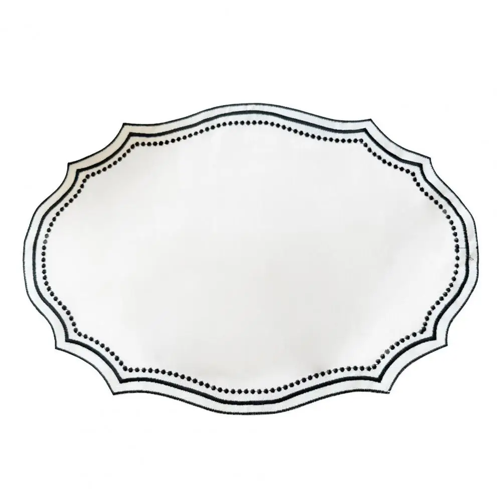 Hand Washable Table Mat Embroidered Lace Table Mat, Heat-Resistant Non-Slip Washable Coaster Mat for Home Decor
Hand Washable Table Mat Embroidered Lace Table Mat, Heat-Resistant Non-Slip Washable Coaster Mat for Home Decor