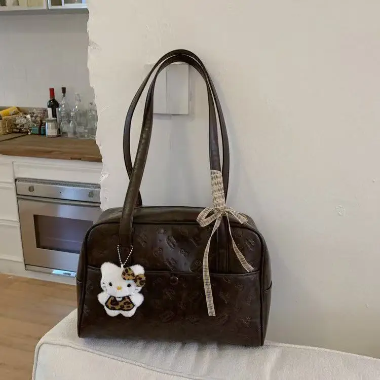 Новинка 2025 года, винтажная женская сумка через плечо с цветочным принтом, женский кошелек с верхней ручкой, рюкзак с причудливым принтом, игривый и универсальный
Новинка 2025 года, винтажная женская сумка через плечо с цветочным принтом, женский кошелек с верхней ручкой, рюкзак с причудливым принтом, игривый и универсальный 