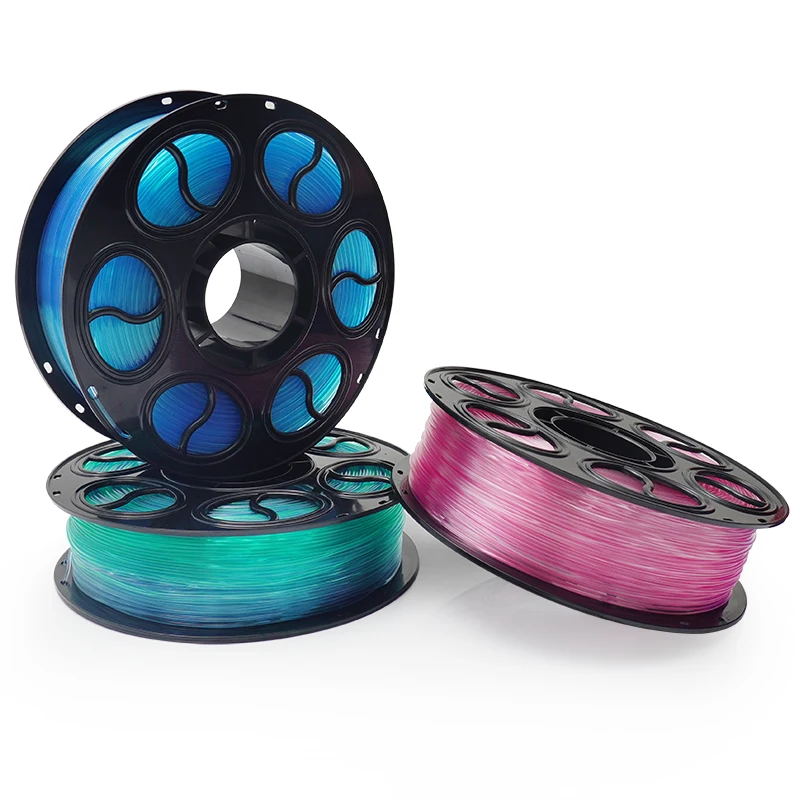 LBJ 1.75mm Transparent Crystal PLA Filament FDM Printer Supplies High Clarity Fine Texture 1kg Spool
LBJ 1.75mm Transparent Crystal PLA Filament FDM Printer Supplies High Clarity Fine Texture 1kg Spool
