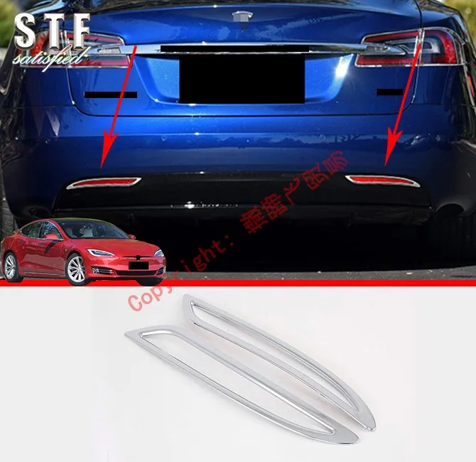 ABS Chrome Rear Fog Light Cover Trim For Tesla Model S 2019 2020 Car Accessories Stickers W4
ABS Chrome Rear Fog Light Cover Trim For Tesla Model S 2019 2020 Car Accessories Stickers W4