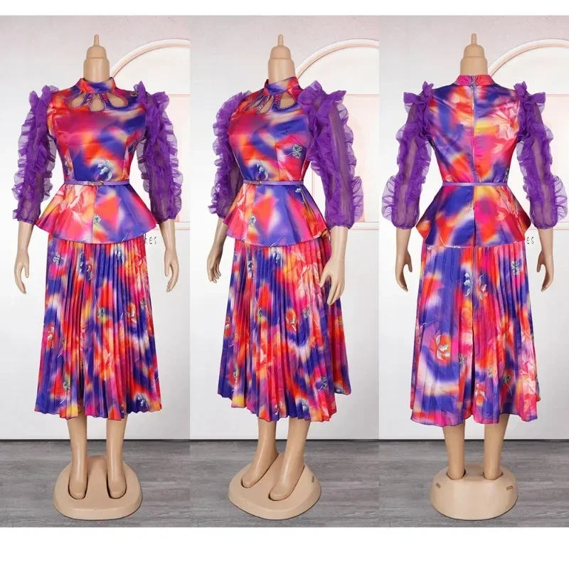 2025 New Fashion African Summer Pleated Dresses For Women Plus Size Africa Elegant Kaftan Muslim Evening Party Chiffon Dress
2025 New Fashion African Summer Pleated Dresses For Women Plus Size Africa Elegant Kaftan Muslim Evening Party Chiffon Dress