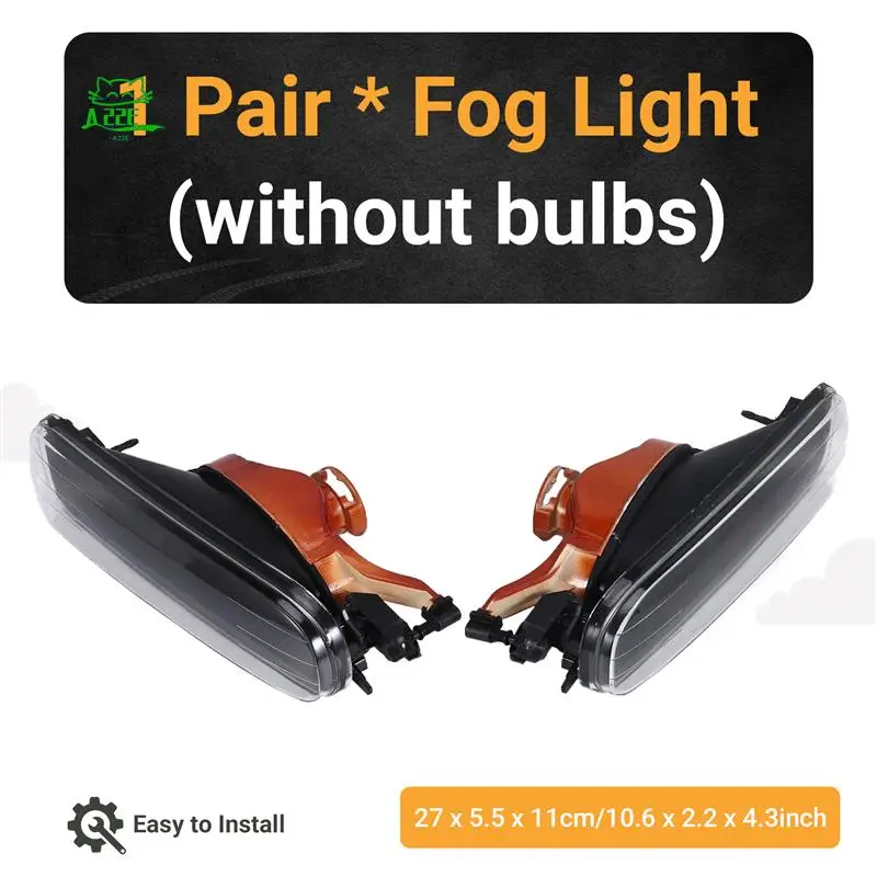 A22E-1 Pair Fog Light Left Right Fog Lights Driving Lamps Cover For-BMW 3 Series E46 4 Door 1999 2000 2001 LED Car Day Light
A22E-1 Pair Fog Light Left Right Fog Lights Driving Lamps Cover For-BMW 3 Series E46 4 Door 1999 2000 2001 LED Car Day Light