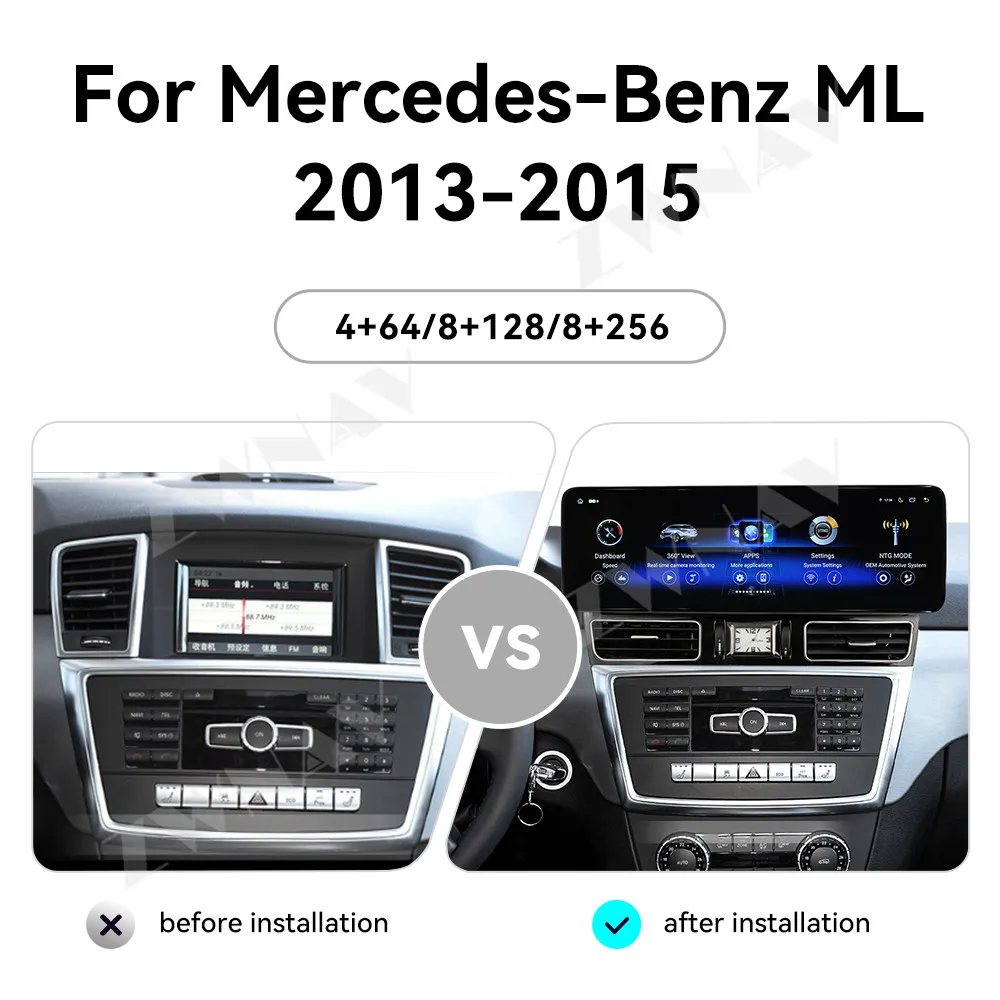 14.9 Inch Android 13 CarPlay For Mercedes-Benz ML 2013 2014 2015 Car Radio Multimedia Player QLED Screen GPS BT5.0 4G Head Unit
14.9 Inch Android 13 CarPlay For Mercedes-Benz ML 2013 2014 2015 Car Radio Multimedia Player QLED Screen GPS BT5.0 4G Head Unit