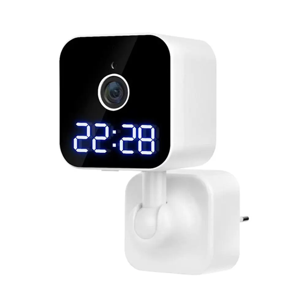 Wireless Hd Clock Security Camera Plug-in High Definition Night Vision Camera for Home Office Indoor Monitoring
Wireless Hd Clock Security Camera Plug-in High Definition Night Vision Camera for Home Office Indoor Monitoring