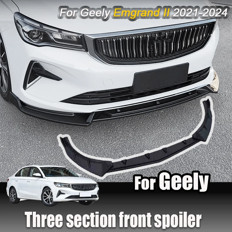 Передний бампер, трехсекционный передний спойлер для Geely Emgrand II 2021 2023 2024, автозапчасти, экстерьер
Передний бампер, трехсекционный передний спойлер для Geely Emgrand II 2021 2023 2024, автозапчасти, экстерьер