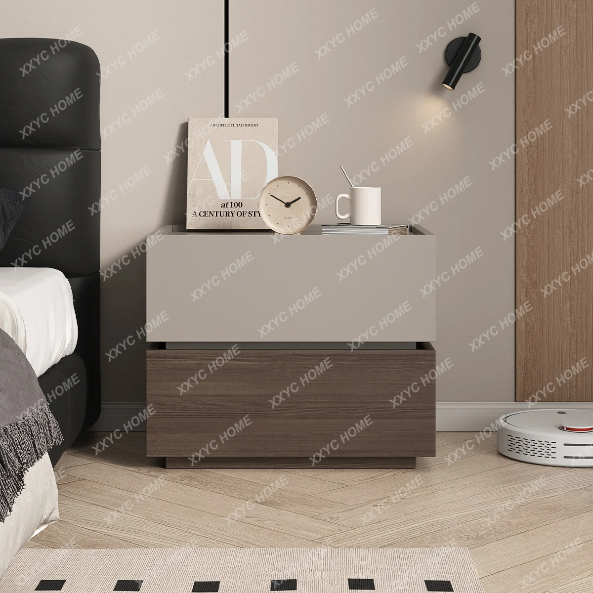 Wood Trendy Bedside Table Bedroom Mobile Cabinets Living Room Luxury Drawers Nightstand Storage Mesa De Noche Home FurnitureY
Wood Trendy Bedside Table Bedroom Mobile Cabinets Living Room Luxury Drawers Nightstand Storage Mesa De Noche Home FurnitureY