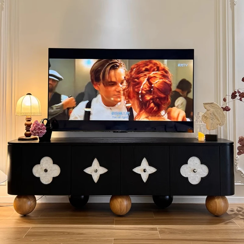 240Cm Black TV Cabinet Universal Wooden Storage Luxury Modern Bedroom Tv Table Living Room Nordic Fernsehen Tisch Furniture
240Cm Black TV Cabinet Universal Wooden Storage Luxury Modern Bedroom Tv Table Living Room Nordic Fernsehen Tisch Furniture