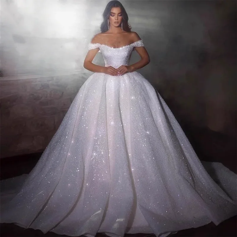 Индивидуально пошитые роскошные свадебные платья, блестящие свадебные наряды, сверкающие плиссированные платья для невесты, танцевальные платья для свадьбы (vestidos de novia boda)
Индивидуально пошитые роскошные свадебные платья, блестящие свадебные наряды, сверкающие плиссированные платья для невесты, танцевальные платья для свадьбы (vestidos de novia boda)