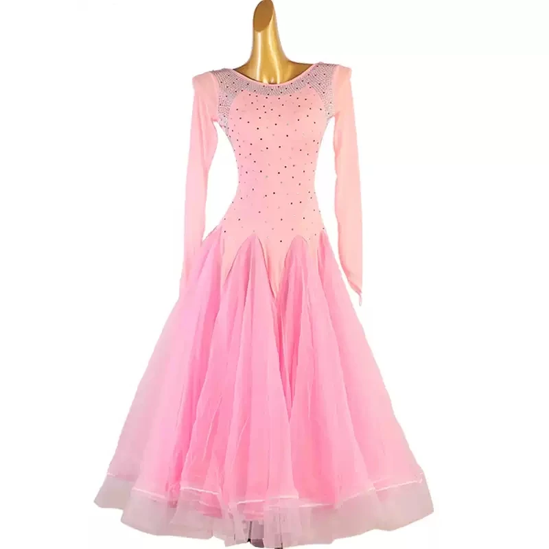 Women Ballroom Modern Dance Dress Stand Stage Costume Girl Waltz Competition Clothes Women Jazz Fashion Outfit Performance Prom
Women Ballroom Modern Dance Dress Stand Stage Costume Girl Waltz Competition Clothes Women Jazz Fashion Outfit Performance Prom