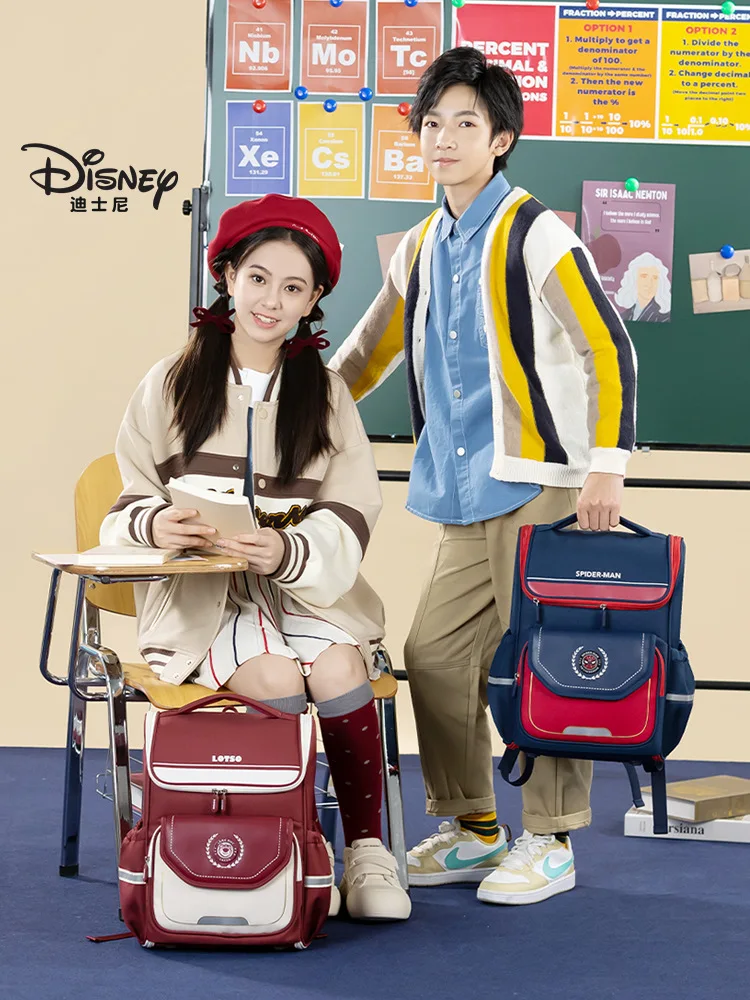 Disney New Boy Girl School Bag Grade 1-3 Lotso Spider Man Primary Student Shoulder Orthopedic Backpack Large Capacity Mochilas
Disney New Boy Girl School Bag Grade 1-3 Lotso Spider Man Primary Student Shoulder Orthopedic Backpack Large Capacity Mochilas