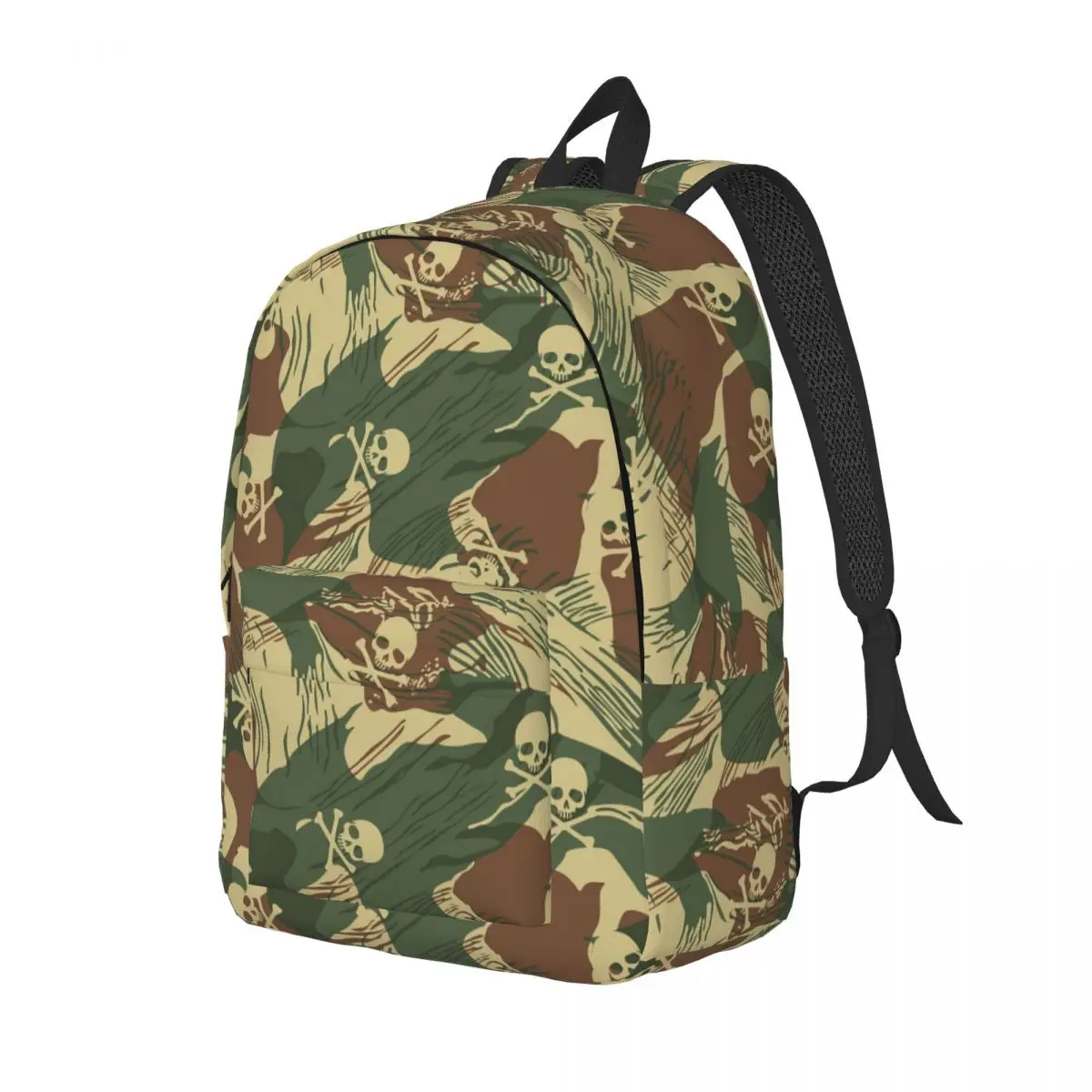 Rhodesian Brushstroke Camo Rhodesia War Military Army Camouflage Backpack Daypack BookBag School Bag Shoulder Bags for Men Women
Rhodesian Brushstroke Camo Rhodesia War Military Army Camouflage Backpack Daypack BookBag School Bag Shoulder Bags for Men Women