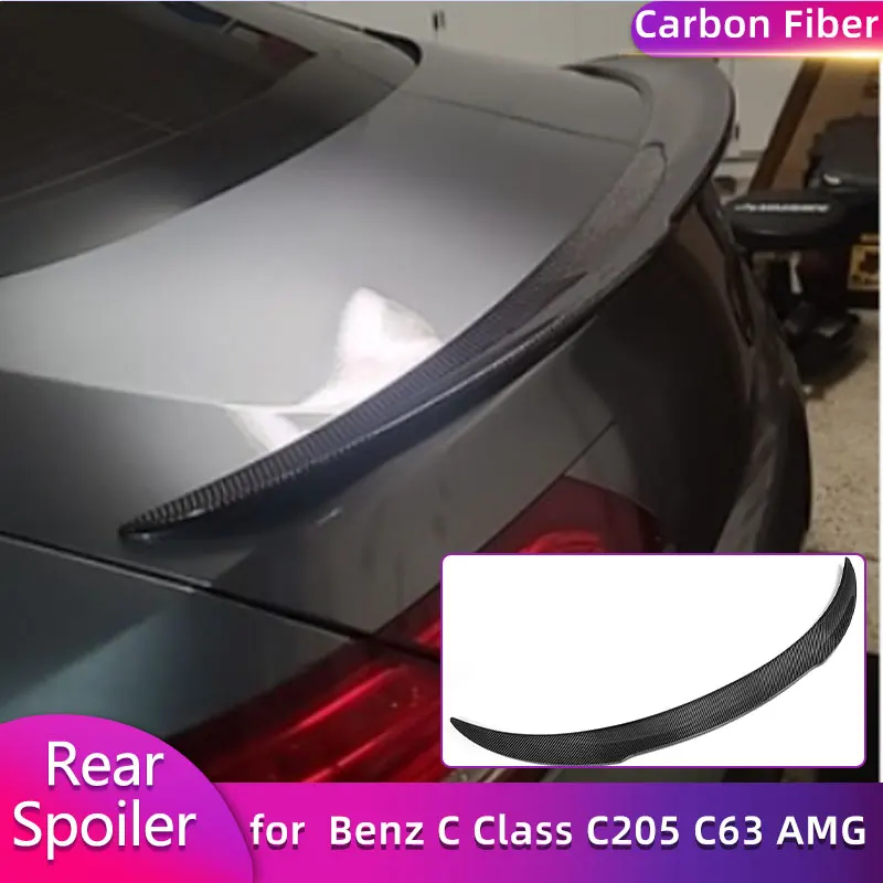 Full Carbon Fiber Rear Trunk Spoiler Wings for Mercedes Benz C Class C205 C63 AMG Coupe 2015-2017 Car Rear Spoiler Boot Wing Lip
Full Carbon Fiber Rear Trunk Spoiler Wings for Mercedes Benz C Class C205 C63 AMG Coupe 2015-2017 Car Rear Spoiler Boot Wing Lip