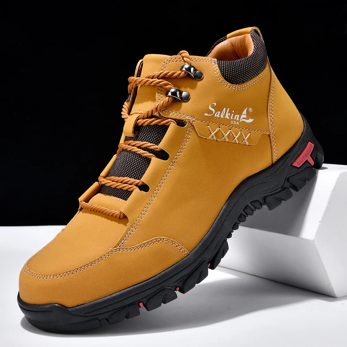 Новые мужские винтажные сапоги средней высоты ручной работы, модная повседневная обувь на шнуровке, осенние и зимние походные ботинки, всесезонная повседневная уличная обувь, мужская обувь большого размера
Новые мужские винтажные сапоги средней высоты ручной работы, модная повседневная обувь на шнуровке, осенние и зимние походные ботинки, всесезонная повседневная уличная обувь, мужская обувь большого размера