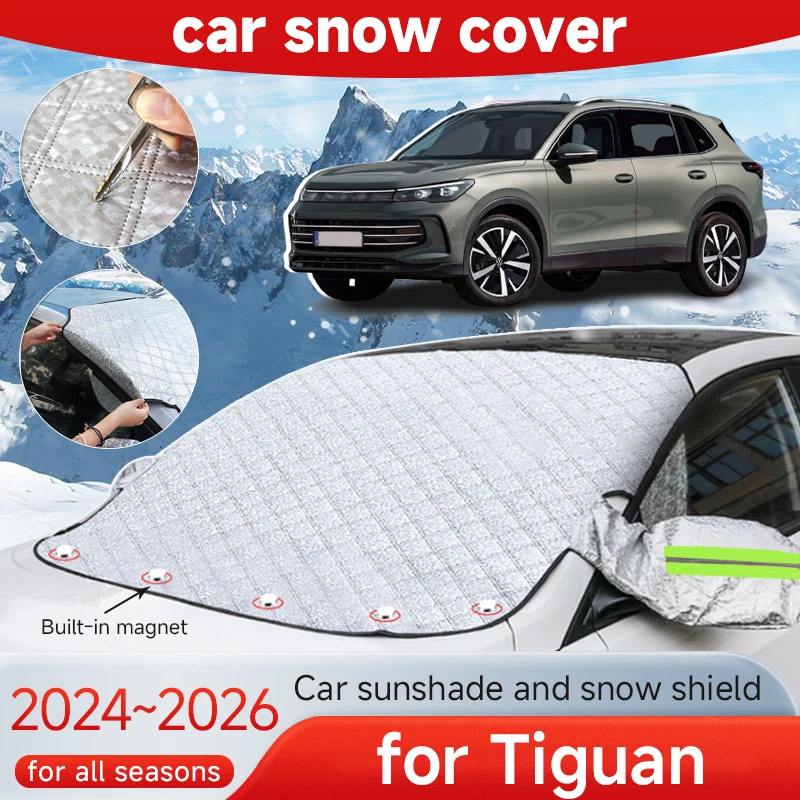 Car Snow Shield Covers for Volkswagen Tiguan Accessories L Pro R-Line 2024 2025 2026 Frost Outdoor Winter Rain Cover Accessories
Car Snow Shield Covers for Volkswagen Tiguan Accessories L Pro R-Line 2024 2025 2026 Frost Outdoor Winter Rain Cover Accessories