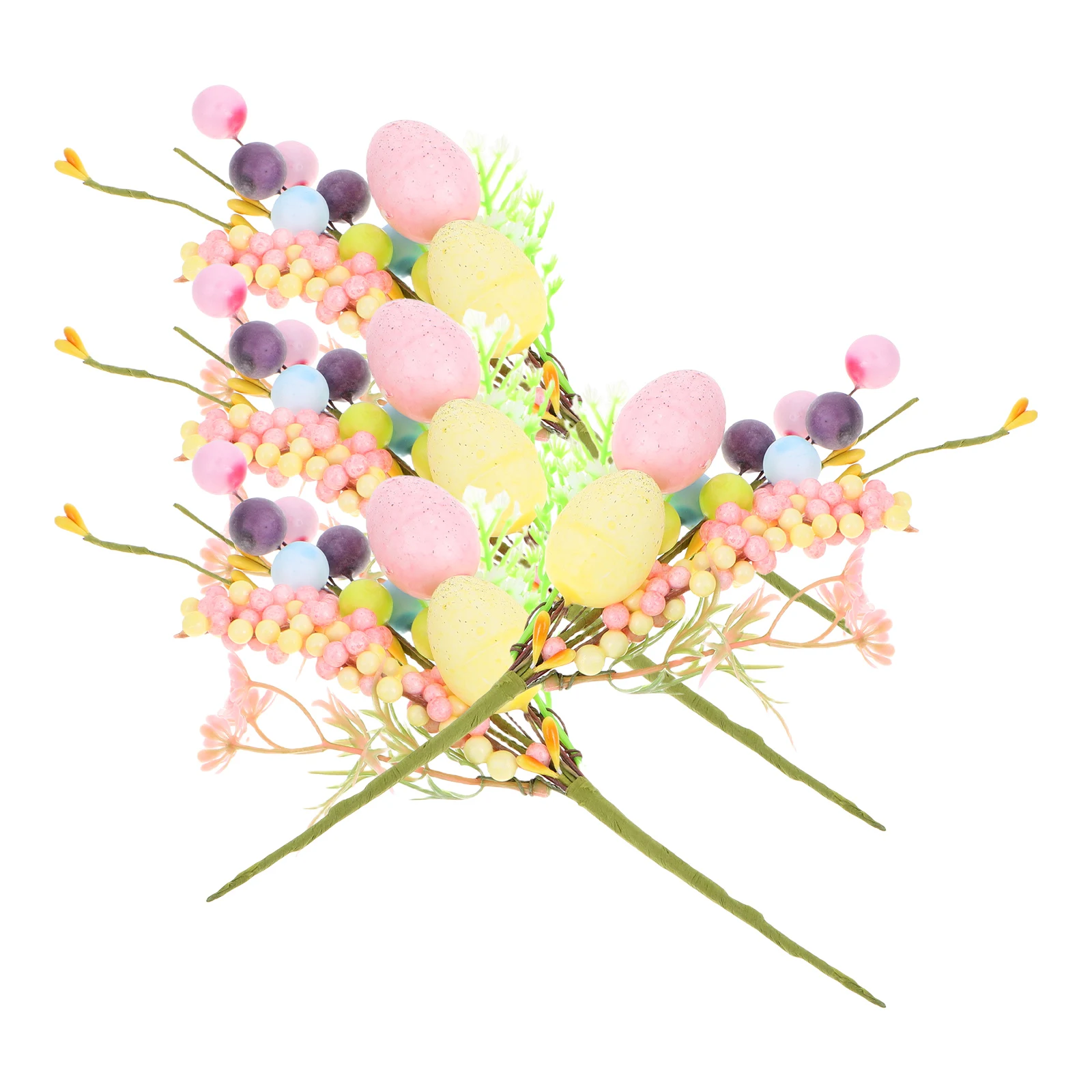4pcs Easter Stems 24Cm Foam Easter Egg Picks Artificial Flower Greenery Branches Holiday Home Decor Spring Party Floral Picks
4pcs Easter Stems 24Cm Foam Easter Egg Picks Artificial Flower Greenery Branches Holiday Home Decor Spring Party Floral Picks